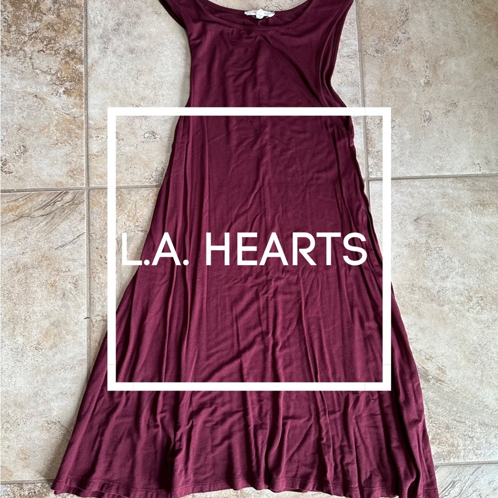 L.A. Hearts Sleeveless T Shirt Dress